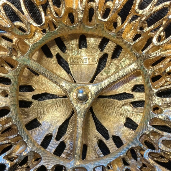 Vintage 🌟RARE🌟Monet starburst statement necklace - Picture 5 of 11